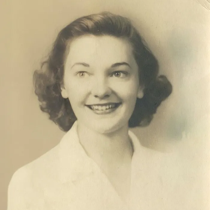 Severely damaged vintage photo restoration - After restoration